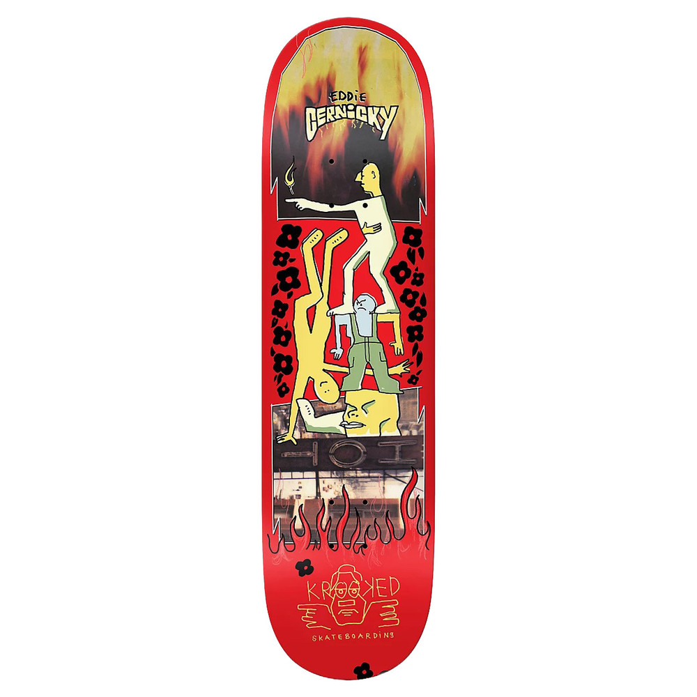 Krooked Cernicky Hot 8.25 Skateboard Deck