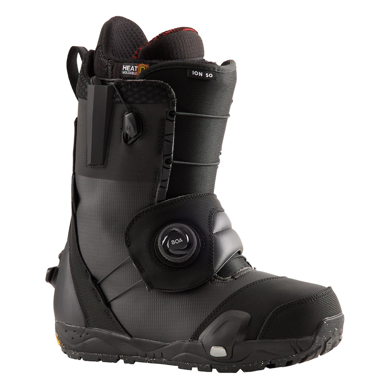 Burton Ion Step On Snow Boots 2024 Mens in Black TRIGGER BROS