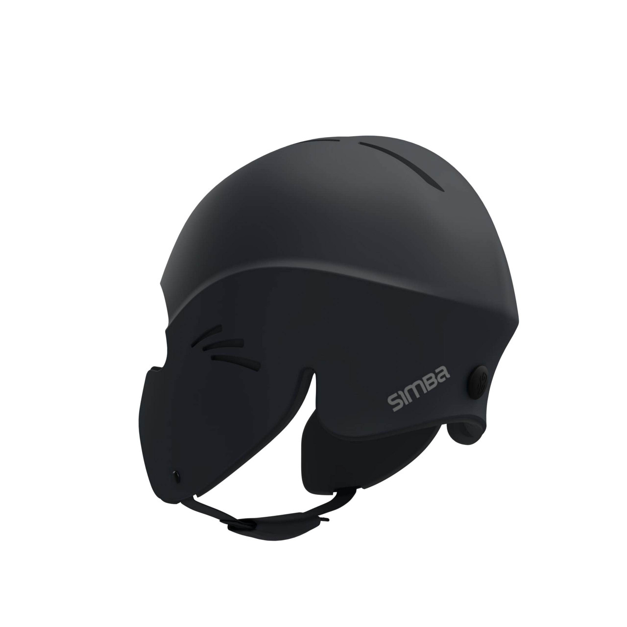 Simba Sentinel Surf Helmet in Charcoal Black Matte - TRIGGER BROS