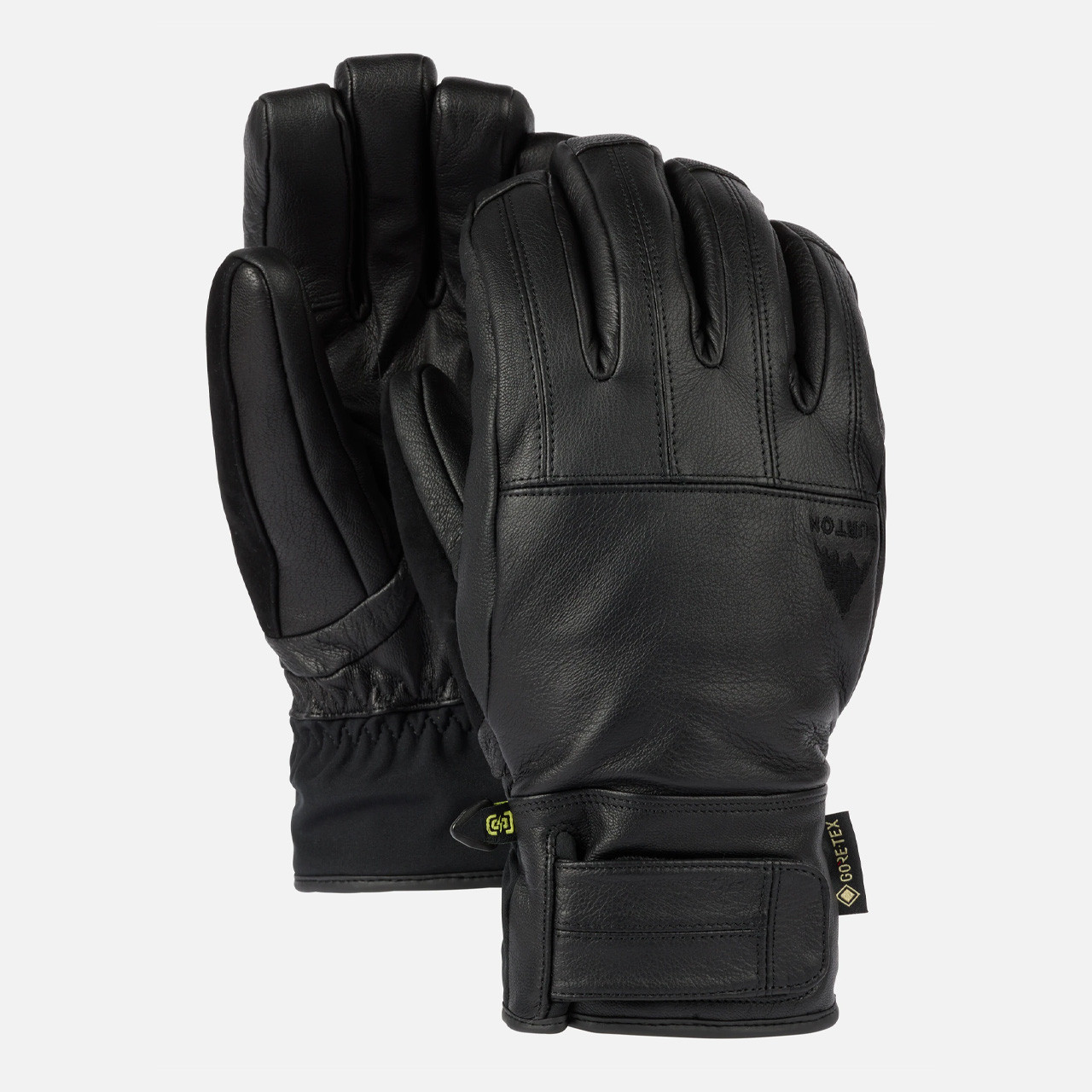 Burton Gondy Gore Tex Leather Glove 2023 Mens in True Black