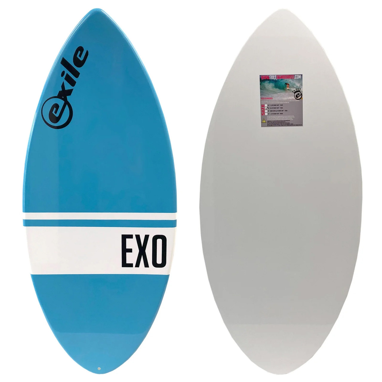 Exile skim boards 最大64%OFFクーポン - サーフィン