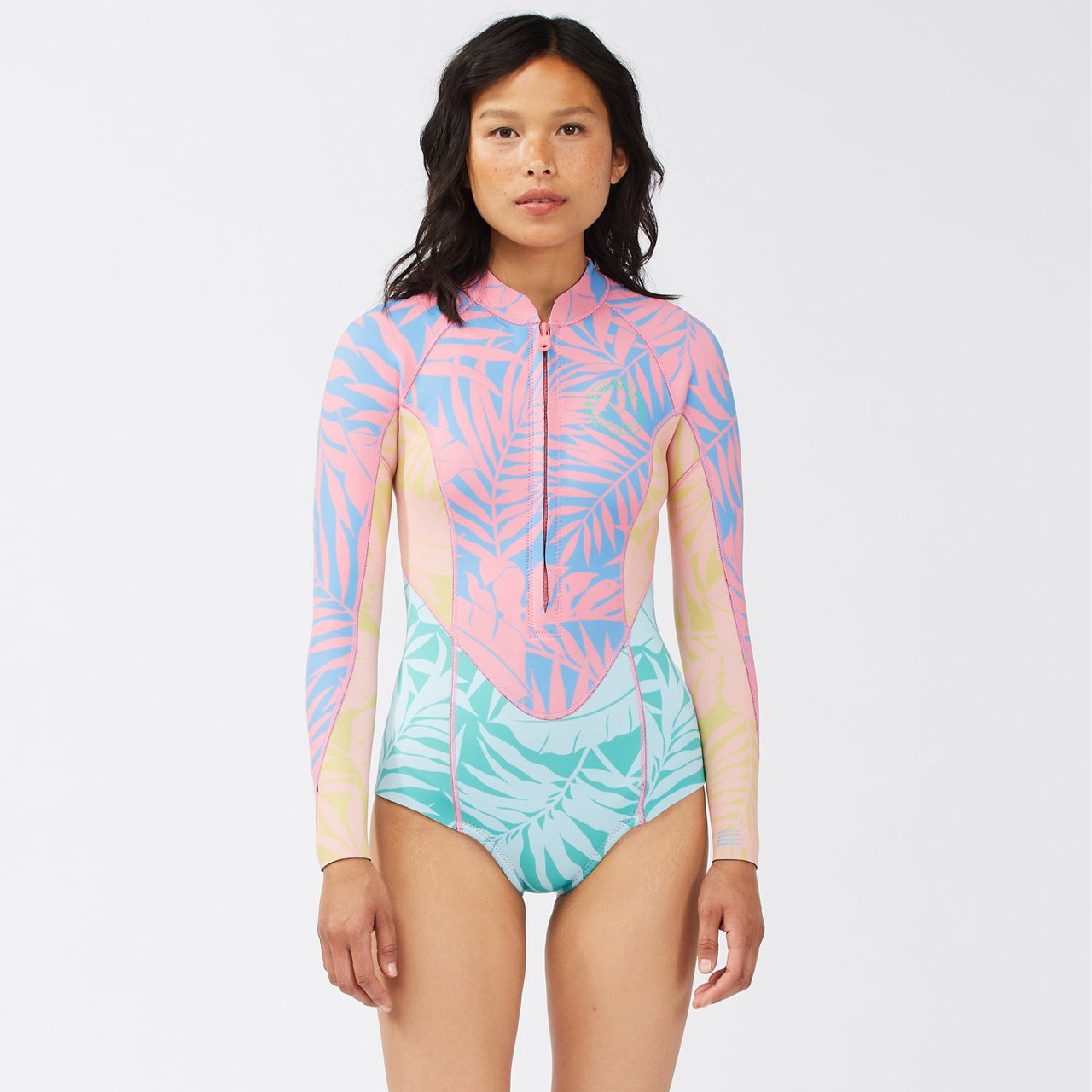 Billabong Salty Dayz Long Sleeve Springsuit Womens in Mystic Multi