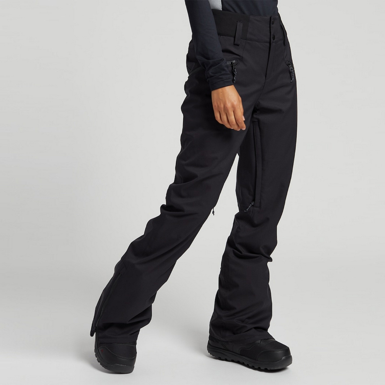 Burton Marcy High Rise Pant 2025 Womens in True Black - TRIGGER
