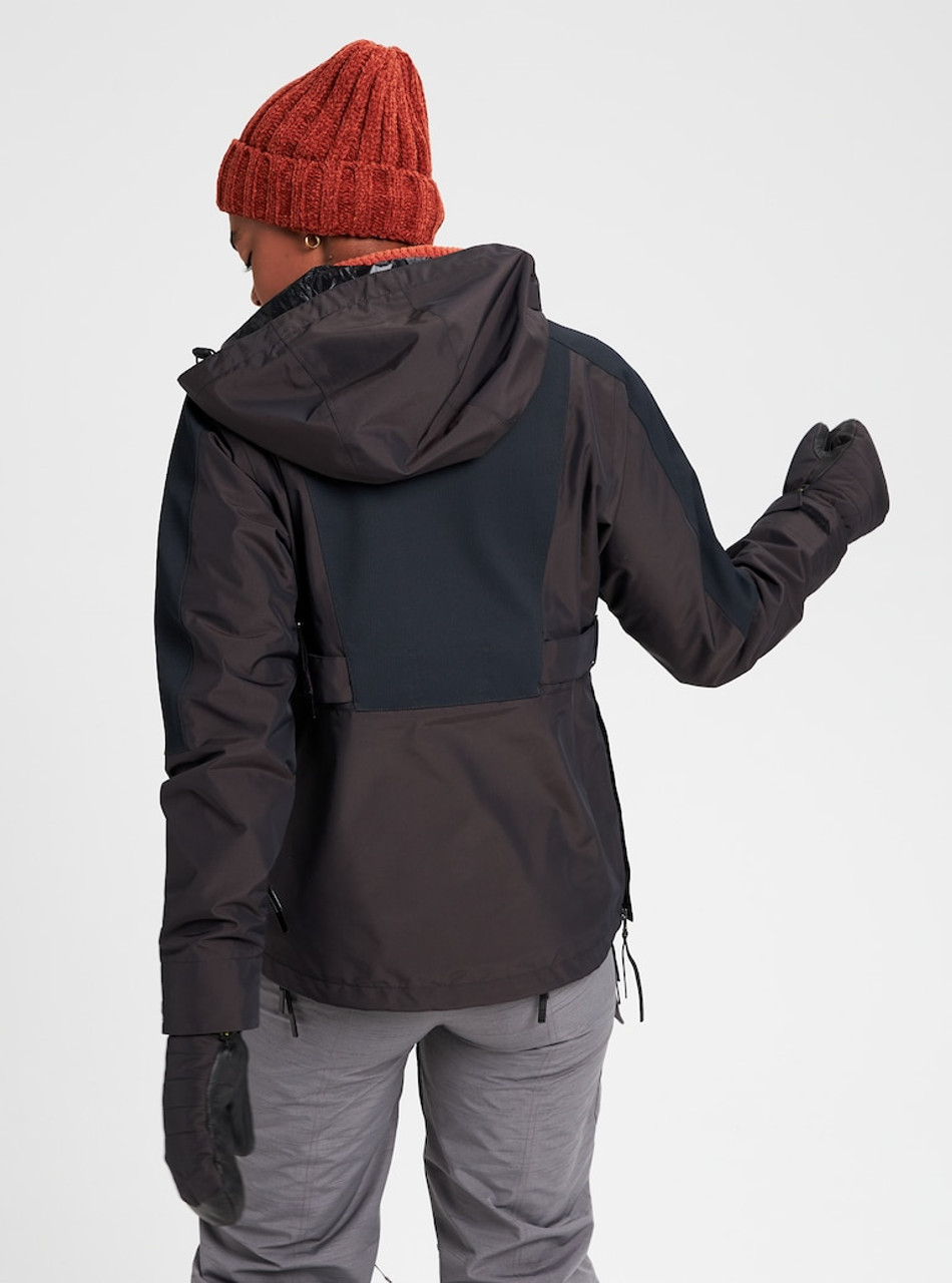 Burton Amora Anorak Jacket Womens in True Black TRIGGER BROS