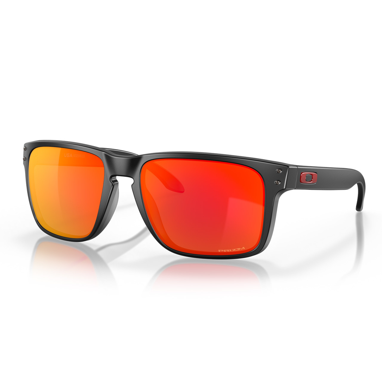 ☆オークリー(OAKLEY) Holbrook XL Prizm Ruby☆ Oakley Holbrook XL Sunglasses in Matte Black Prizm Ruby - TRIGGER