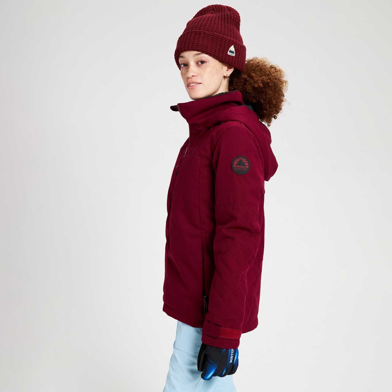 Burton Tulum Jacket 2022 Womens in Mulled Berry TRIGGER BROS