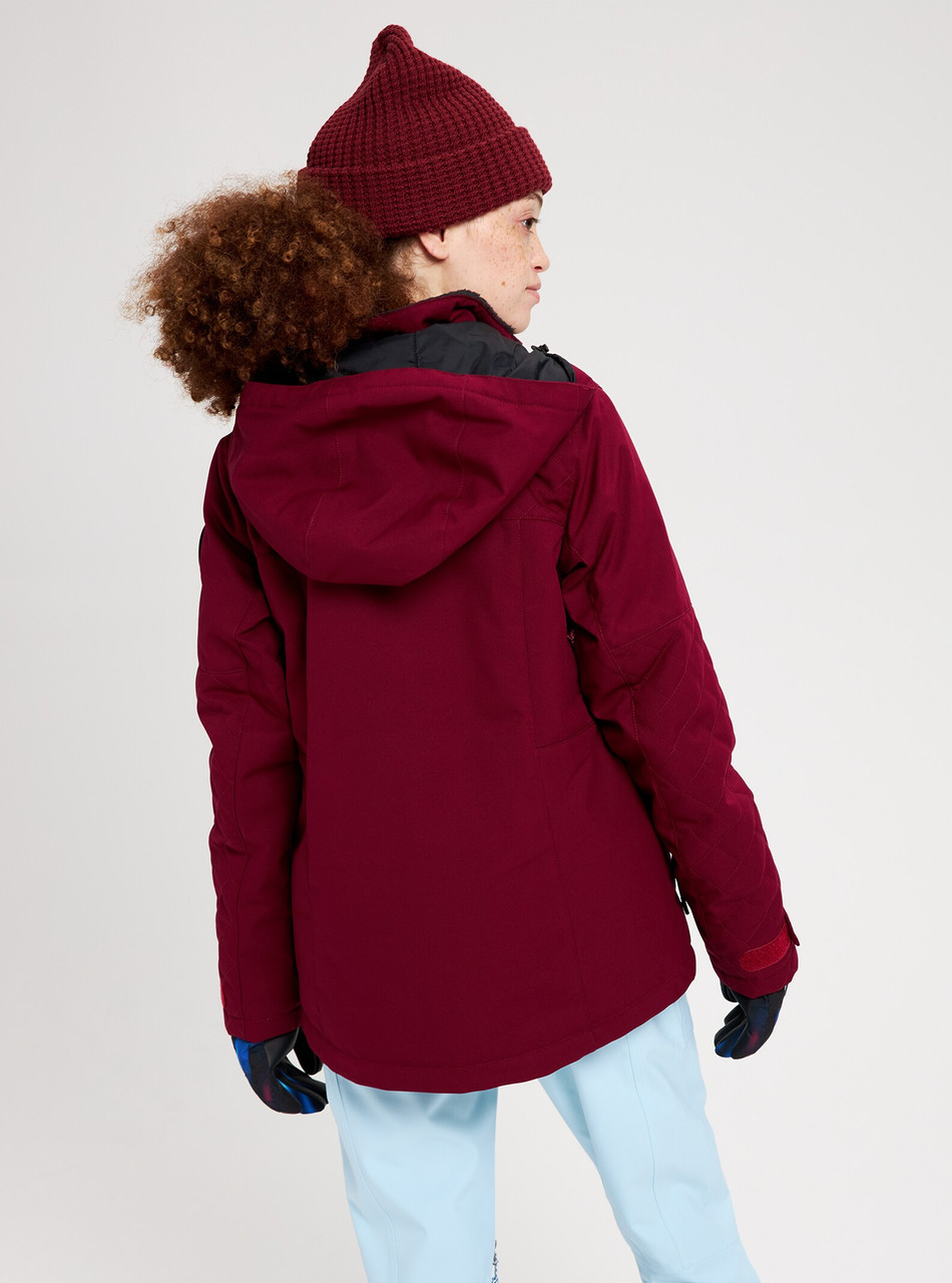 Burton Tulum Jacket 2022 Womens in Mulled Berry TRIGGER BROS