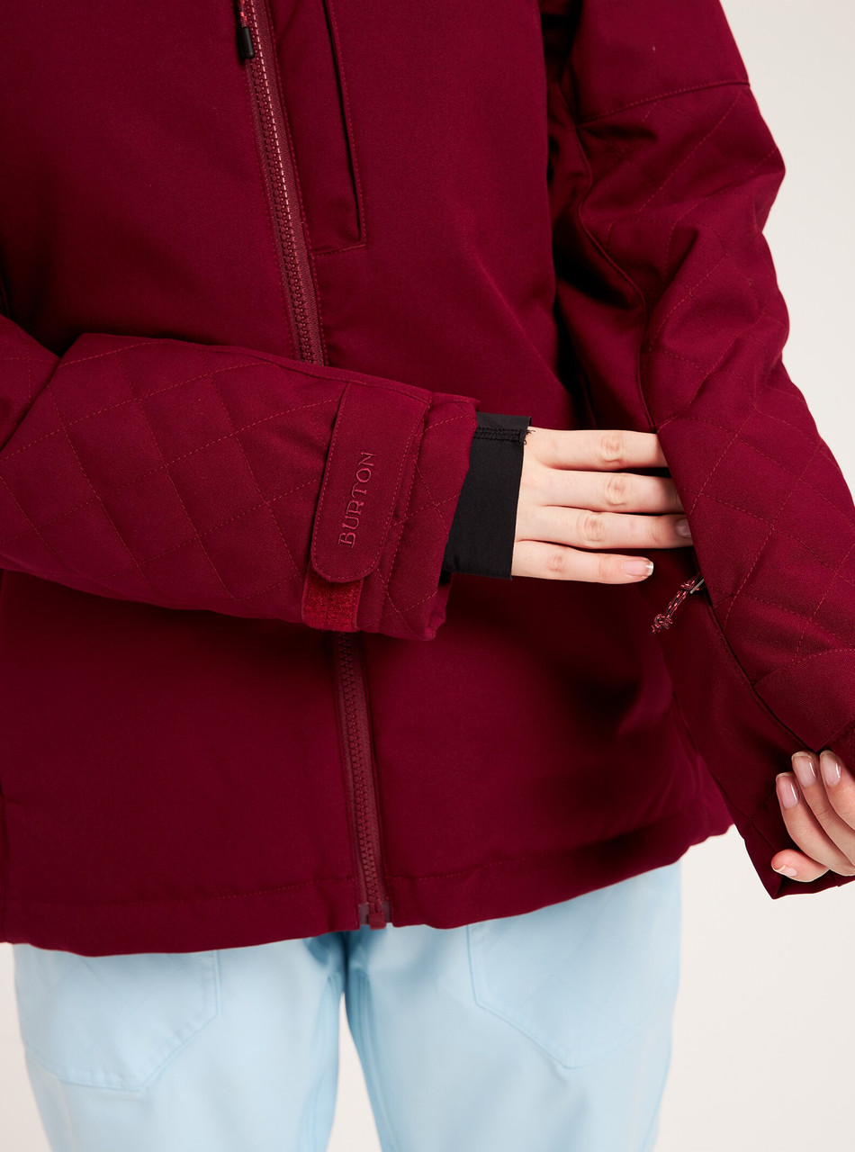 Burton Tulum Jacket 2022 Womens in Mulled Berry TRIGGER BROS