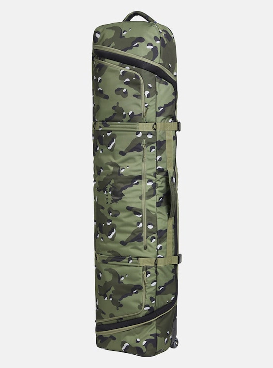 Burton Wheelie Gig Board Bag 2024 in Forest Moss Cookie Camo