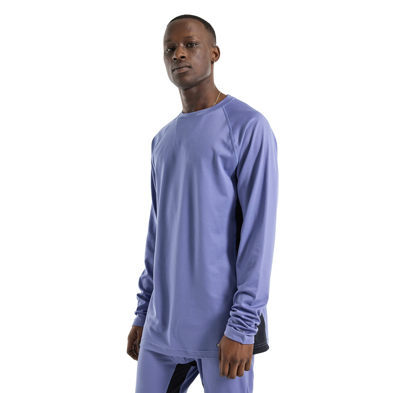 Burton Midweight X Base Layer Crew 2024 Mens in Slate Blue