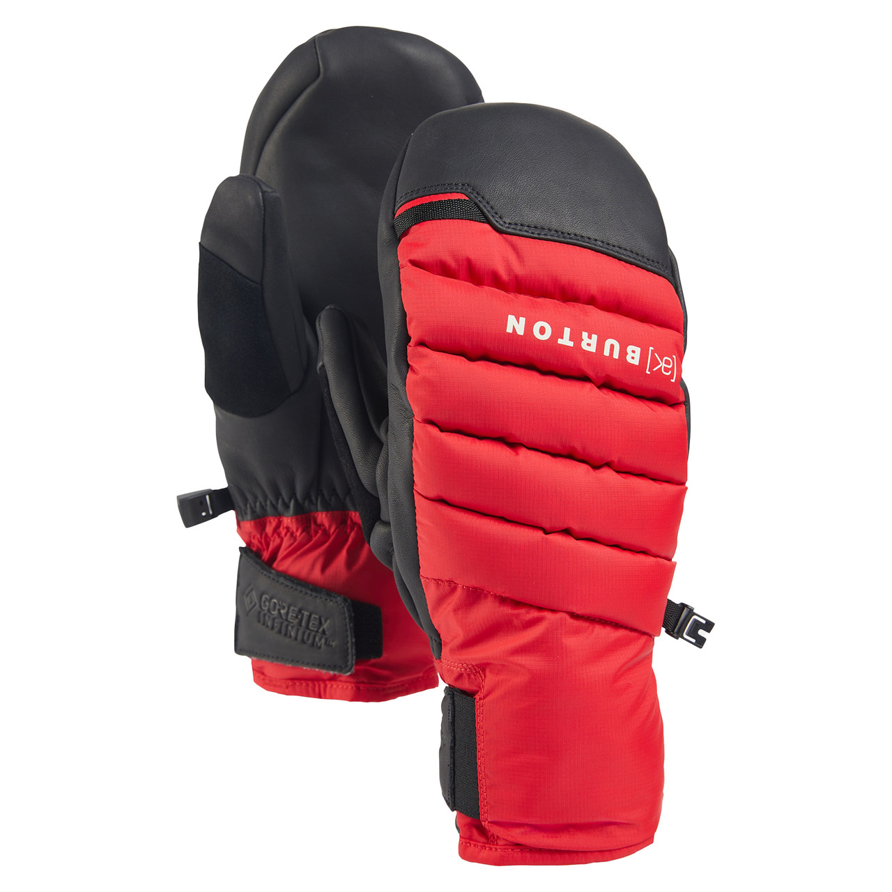 Burton AK GoreTex Infinium Oven Mitt 2024 in Turbo Red TRIGGER BROS