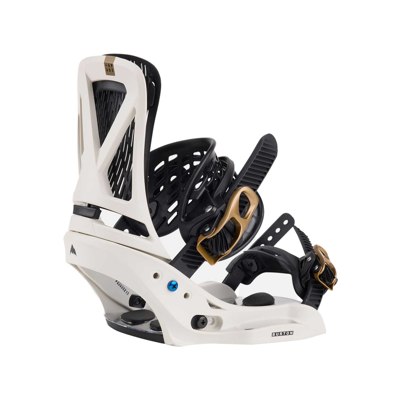 Burton Escapade EST Bindings 2024 Womens in White Gold TRIGGER