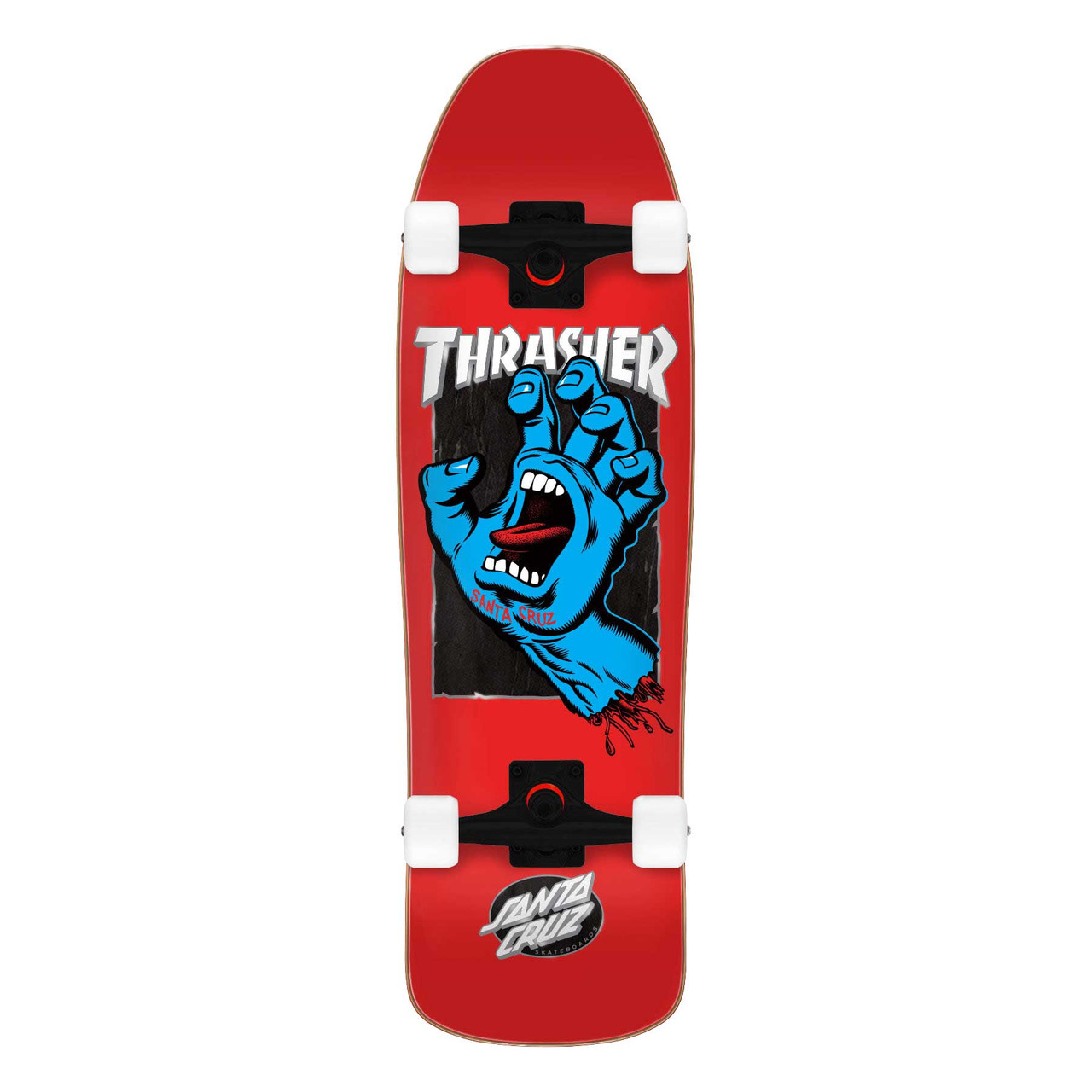 Santa Cruz X Thrasher Screaming Hand 9.35in Cruiser Skateboard