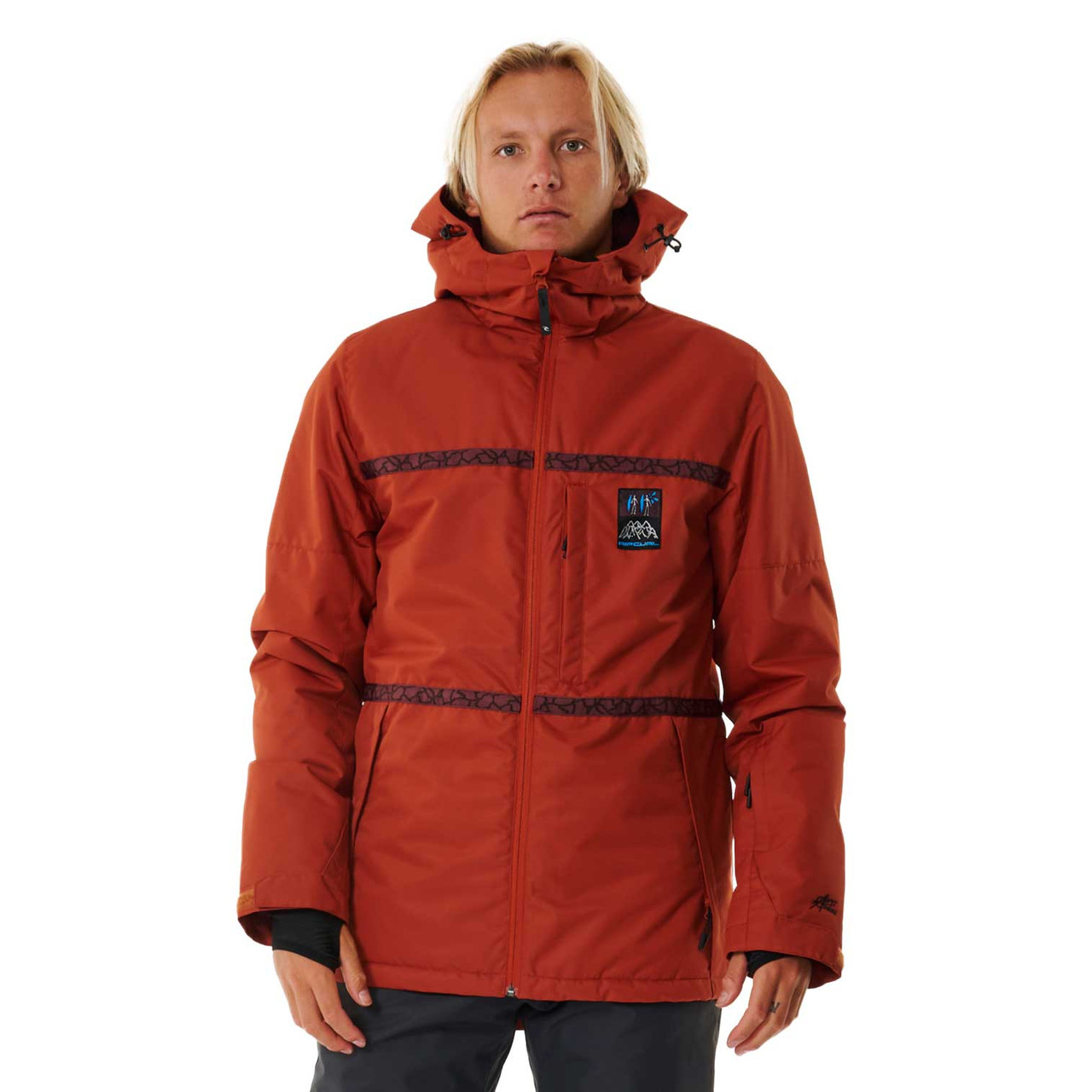 Rip Curl Notch Up Jacket 2024 Mens in Picante - TRIGGER BROS