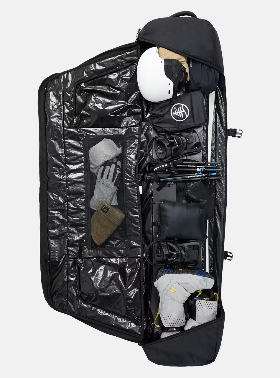 Burton Wheelie Flight Attendant Snowboard Bag in Glow - TRIGGER