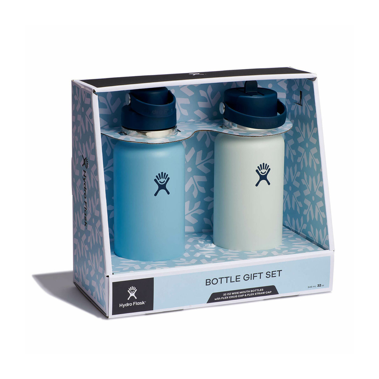 Hydro Flask 946ml ペアセット Hydro Flask 32oz Wide Mouth Bottle Gift Set - TRIGGER BROS