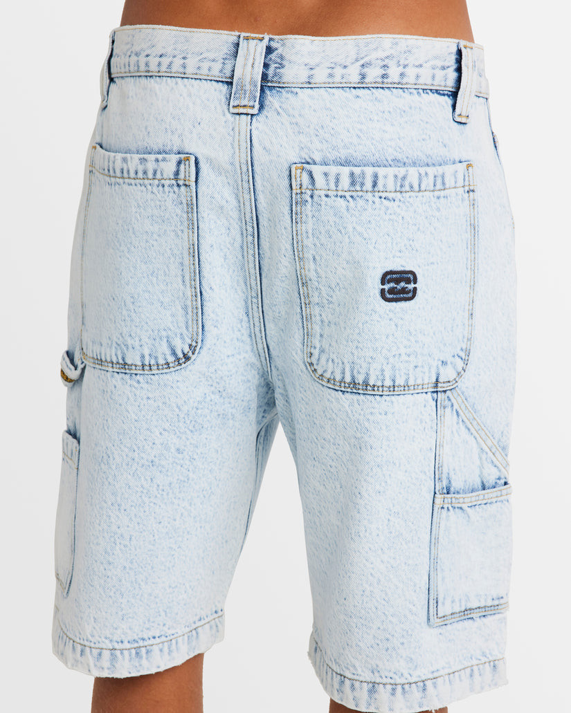 Billabong Bad Dog Workwear Short Mens in Stone Blue TRIGGER BROS