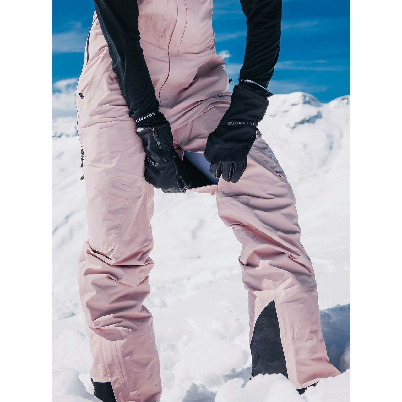 ピンク Burton ak GORE-TEX 2Lキミー ビブS Womans Burton AK Kimmy Gore-Tex 2L Bib Pant 2025 Womens in Shadow Pink