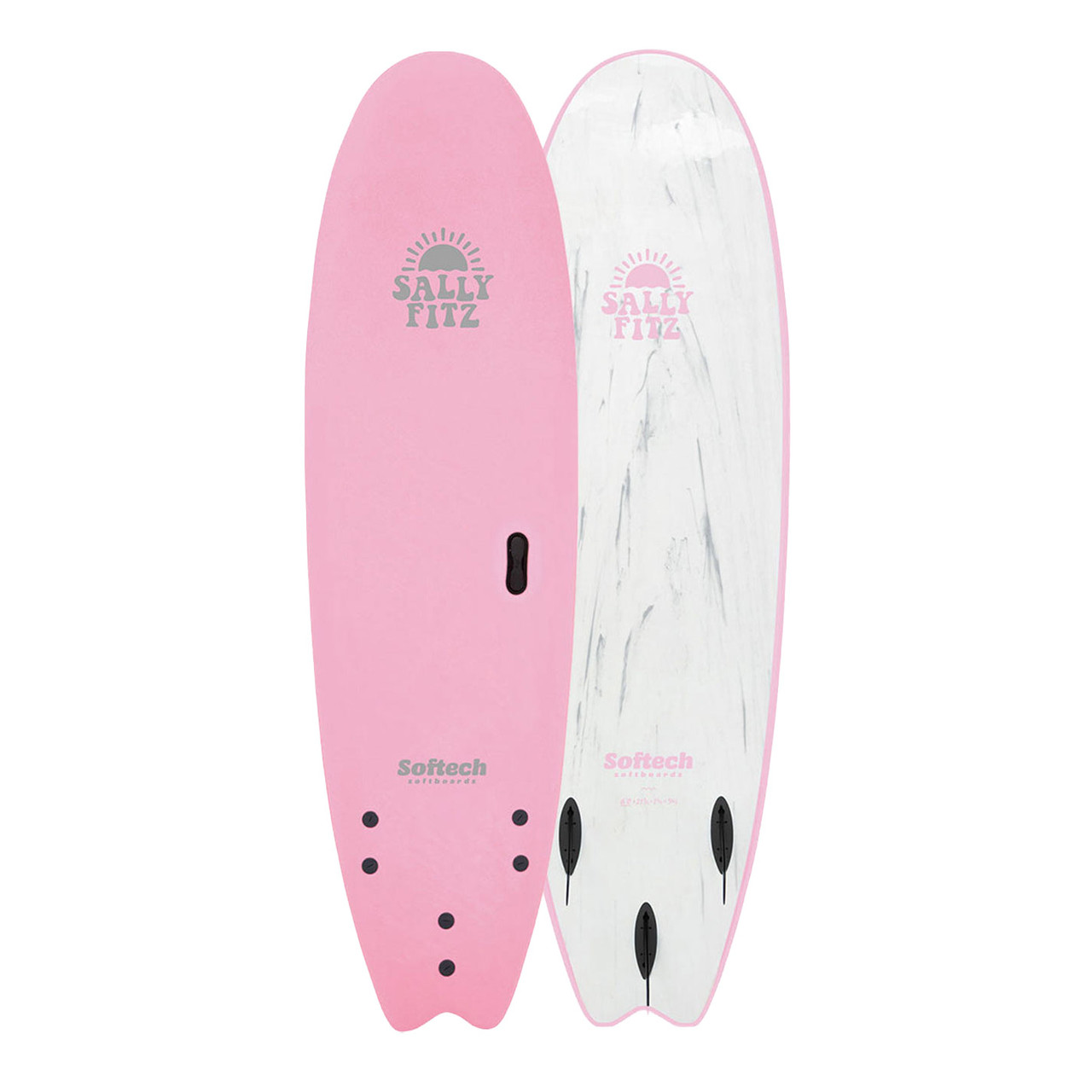 Softech Sally Fitz サーフボード 6‘6 Softech Sally Fitzgibbons 6ft 6 Softboard 2024 in Pink - TRIGGER