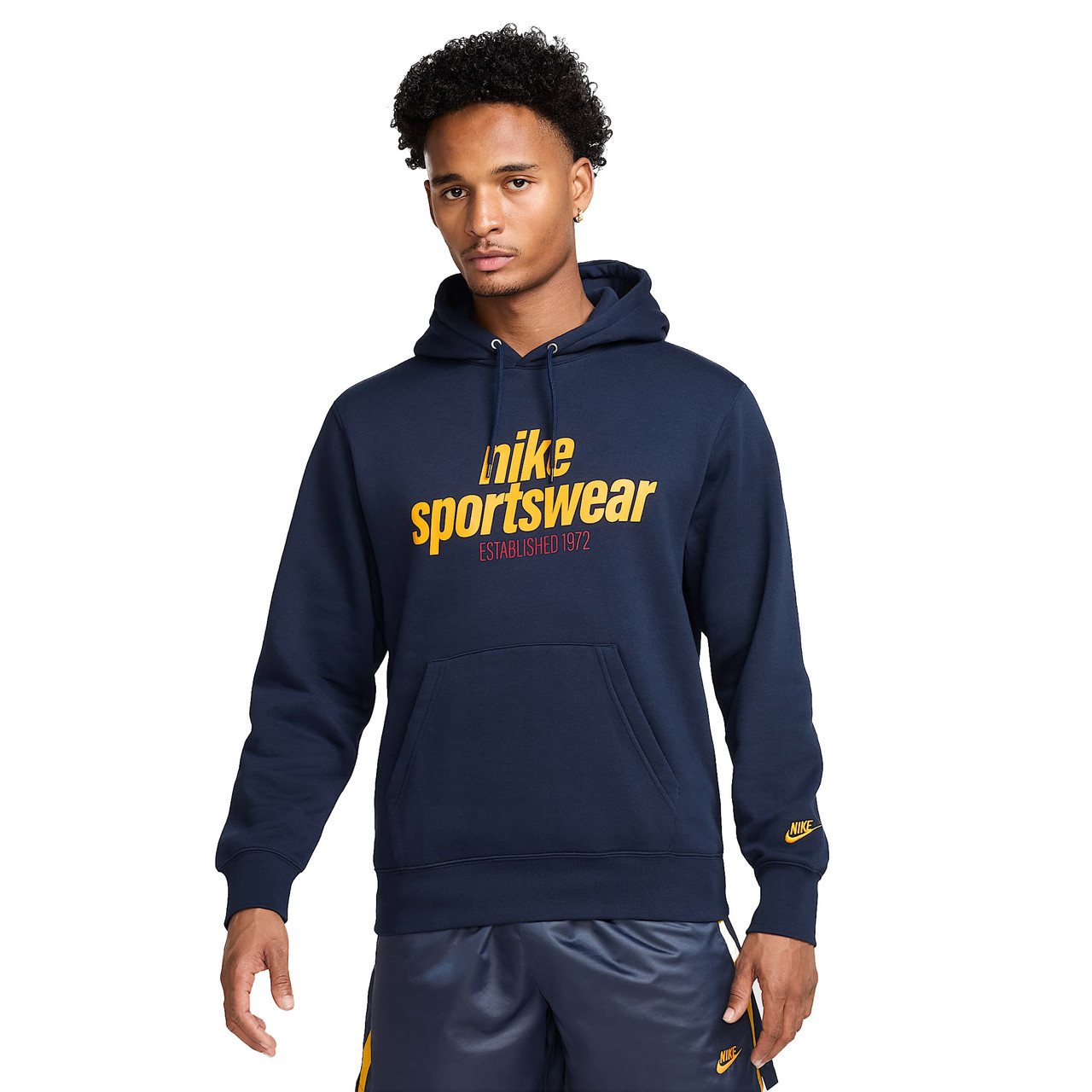 university gold hoodie nike