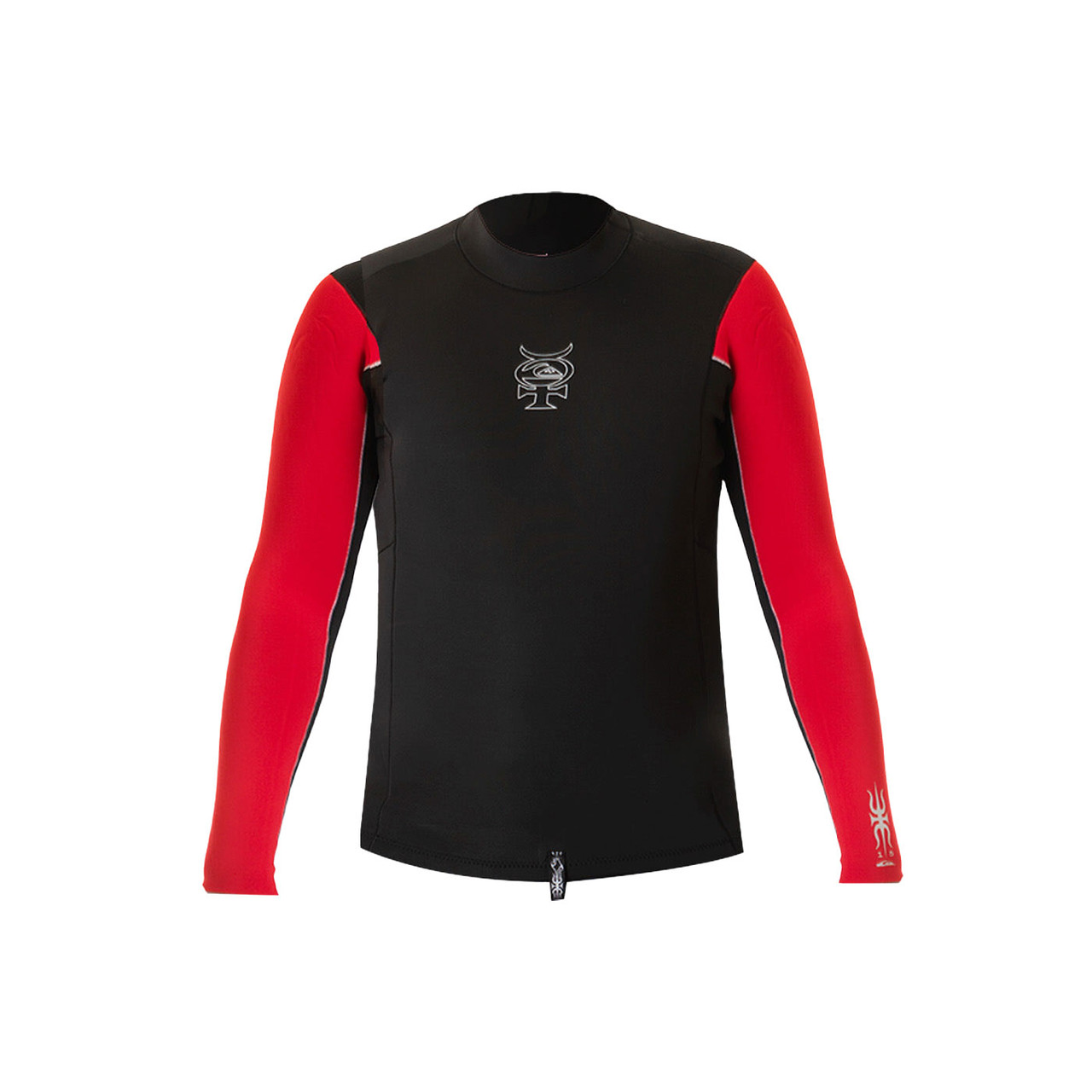 Quiksilver Mercury Wetsuit Jacket Mens in High Risk Red - Main Image