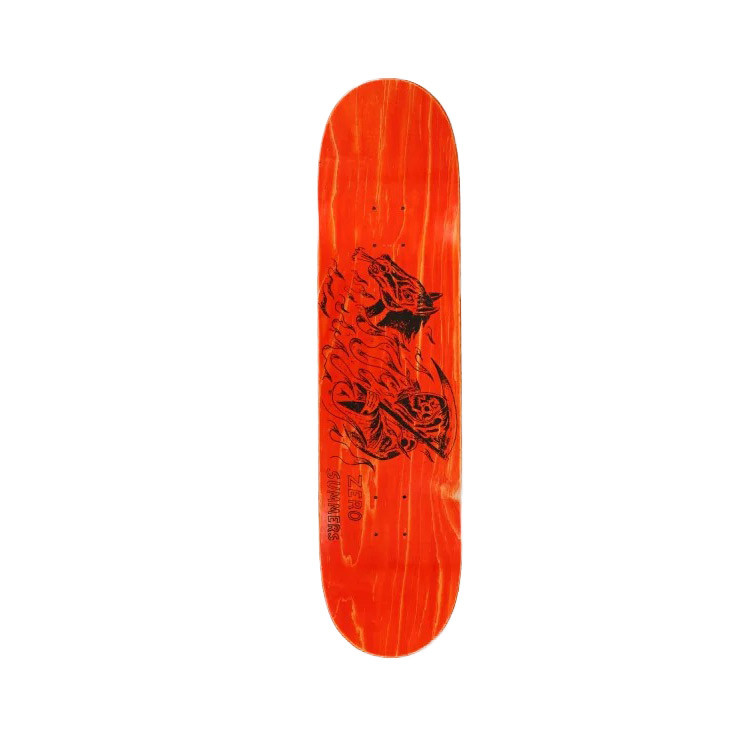 Zero Skateboard Deck ‚Summers Meltdown‘ – 23.5 X 81 Cm Geformtes Board Mit Griptape