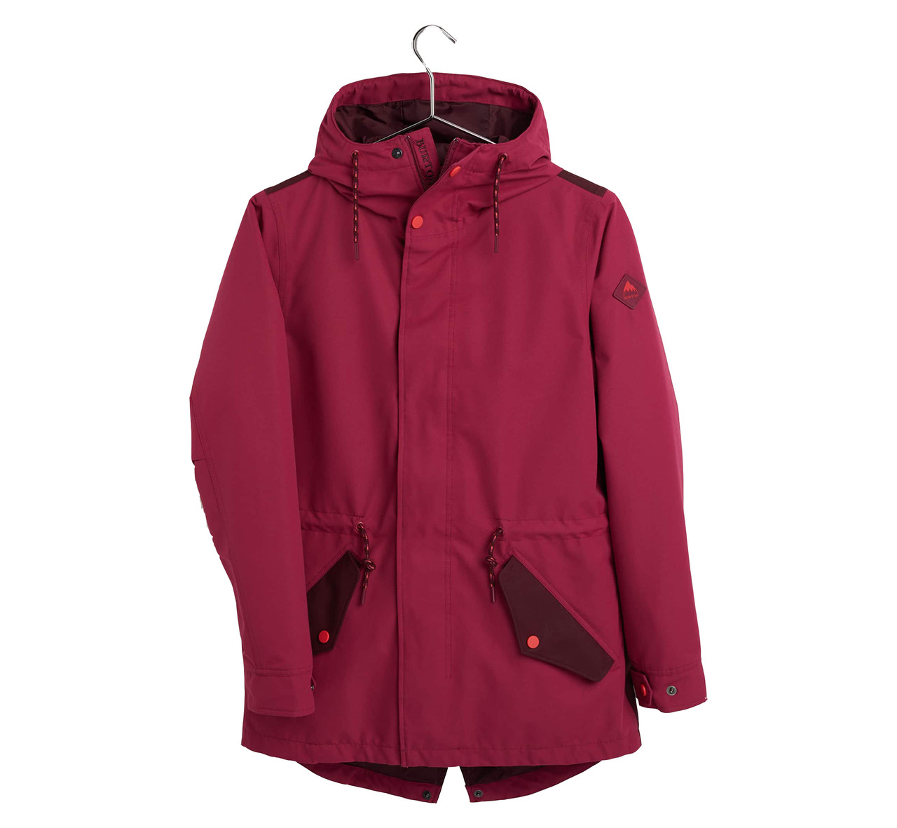 Burton Sadie Jacket Womens in Spiced Plum Port Royal - TRIGGER