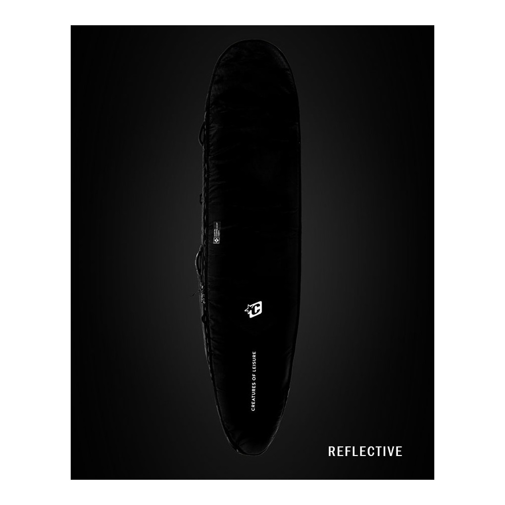 Creatures Longboard Day Use DT2.0 9ft 6 Cover in Black Silver