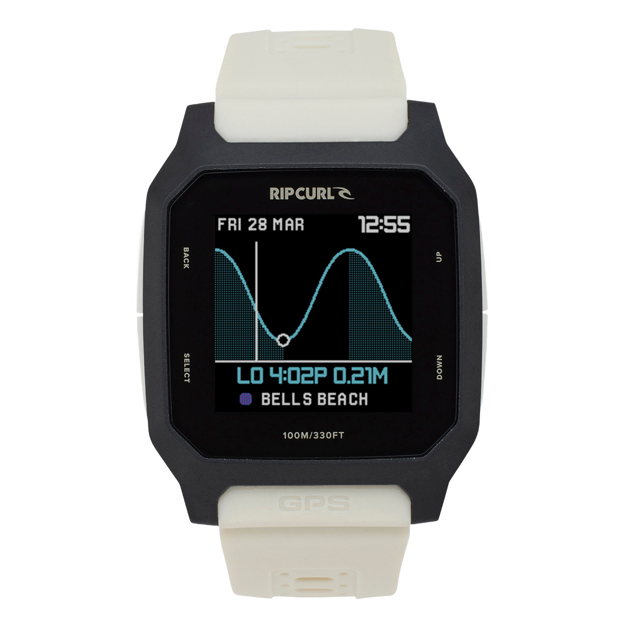 RIP CURL SEARCH GPS3 デジタル腕時計 Rip Curl Search GPS 3 Watch in Natural - TRIGGER BROS. SURFBOARDS