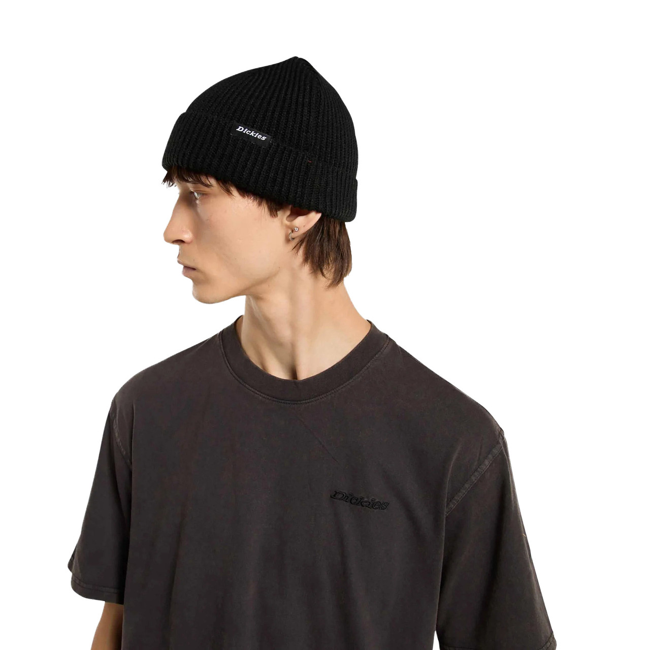 Dickies Woodworth Beanie in Black TRIGGER SURFBOARDS