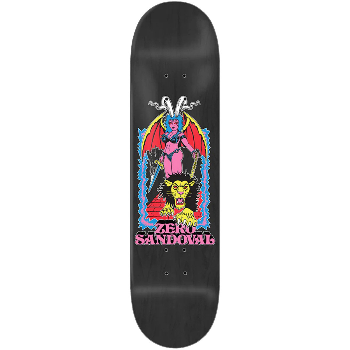 Zero Tommy Sandoval Lion Queen 8.25 Skateboard Deck - TRIGGER BROS