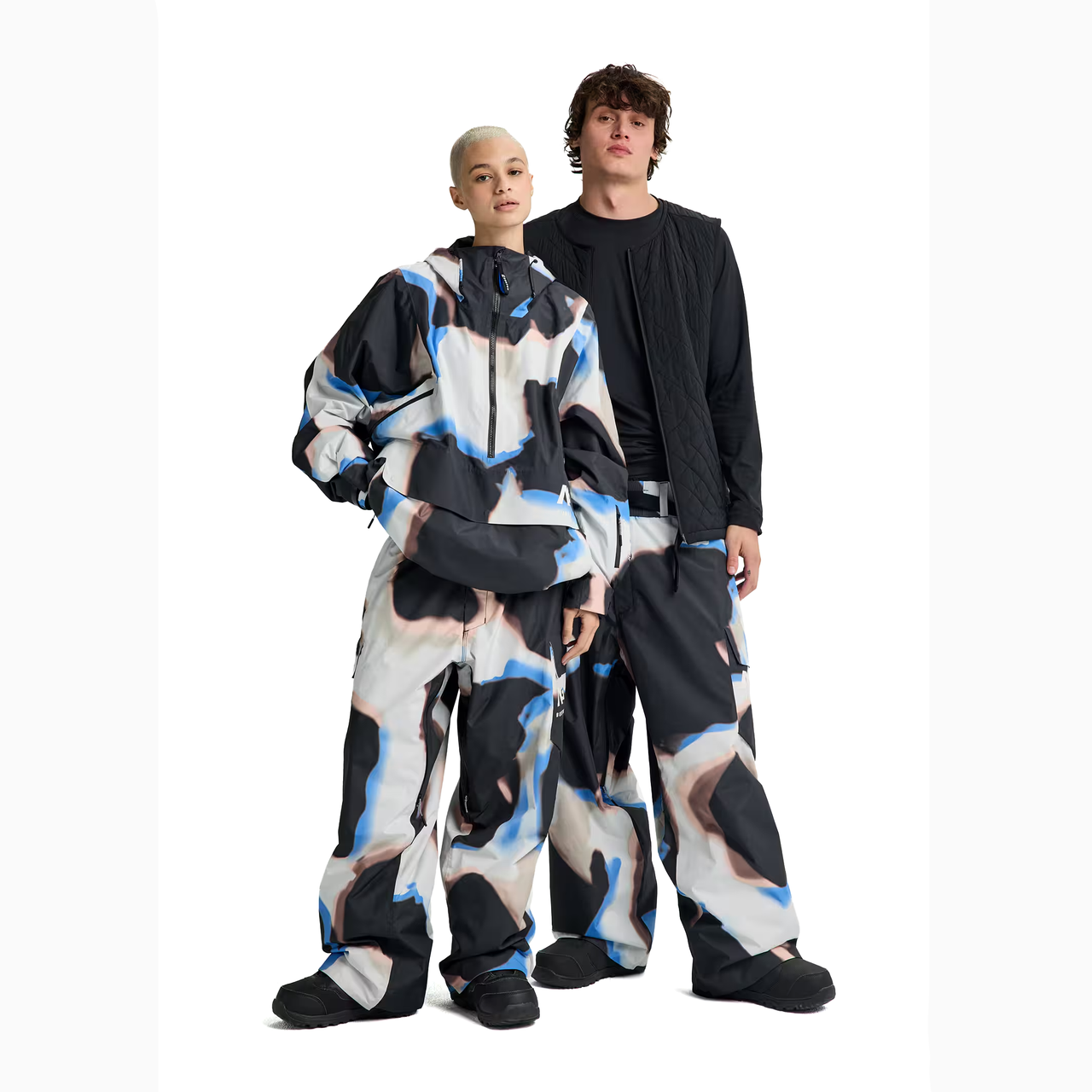 Burton AG 2L Gore-Tex Flyrail Pant 2026 in Large Acidic Watercolor