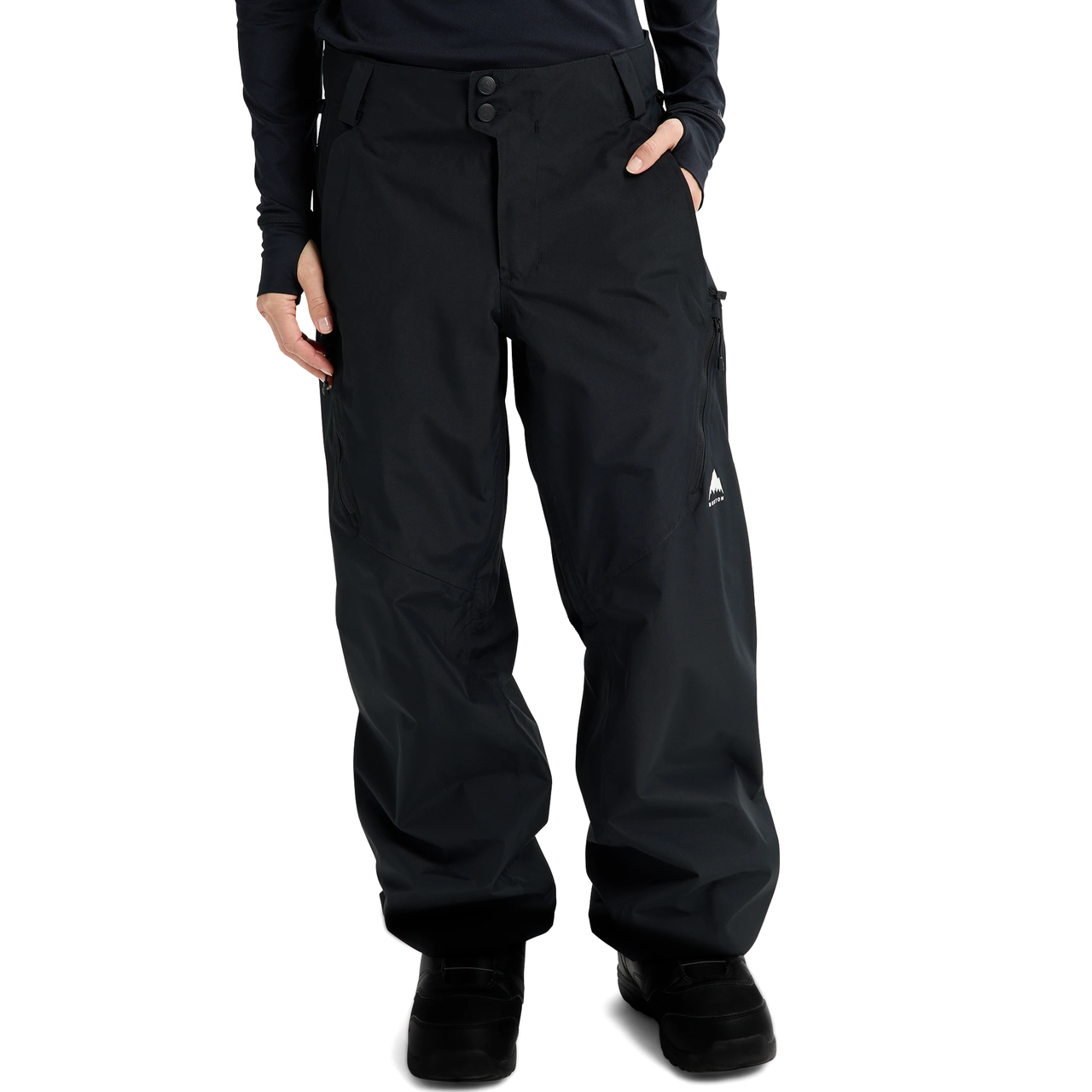 スノーボード BURTON RSRV PANTS WOMEN S SIZE Burton Reserve 2L Relaxed Pant 2026 Womens in True Black - TRIGGER