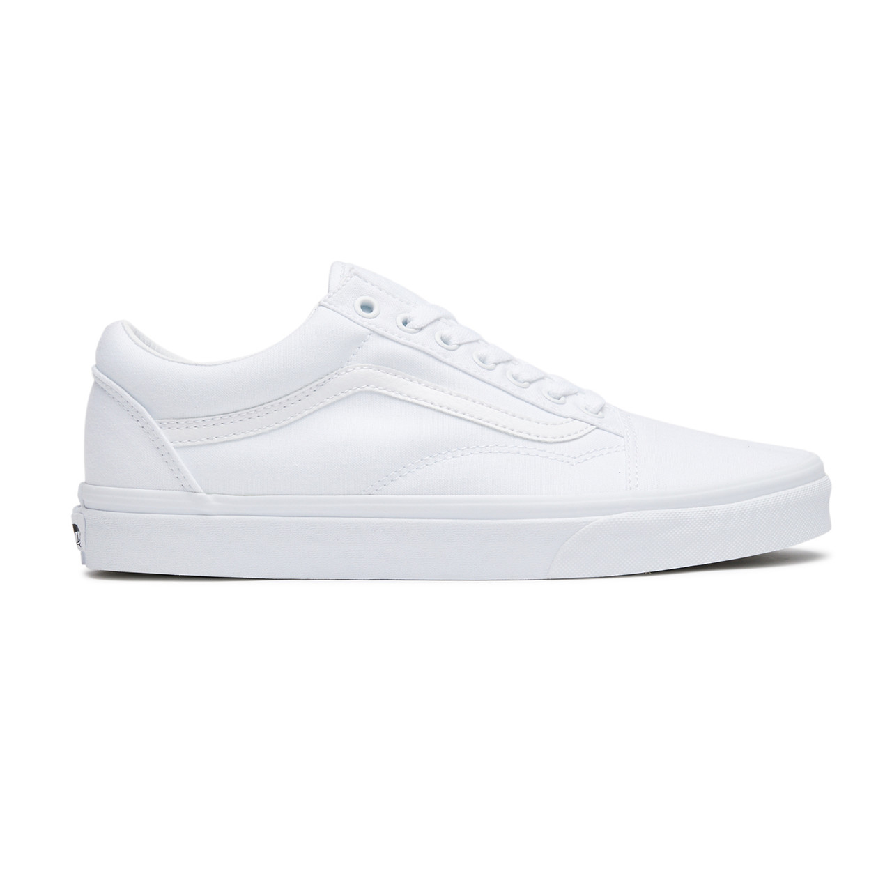 vans ward all white
