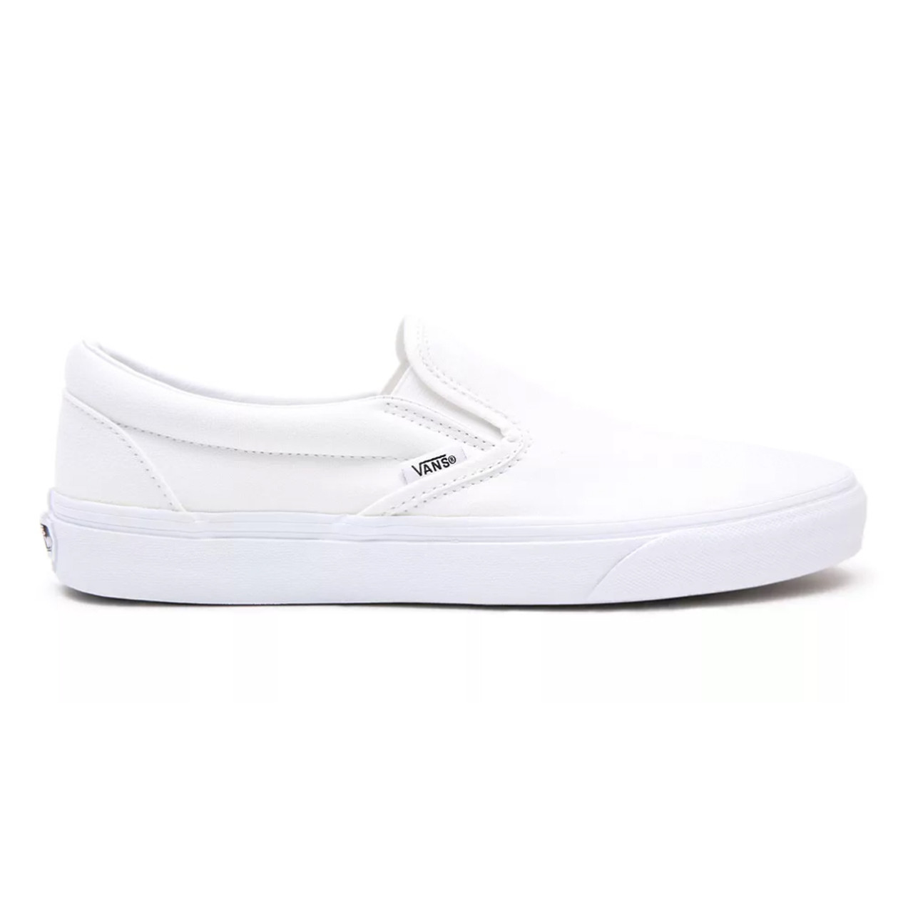 slip white vans