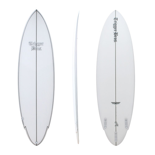 Trigger Bros Twin Wing 6ft 4 Surfboard