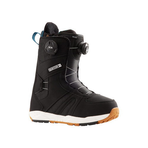 Burton Supreme Snow Boots 2025 Womens in Black - TRIGGER