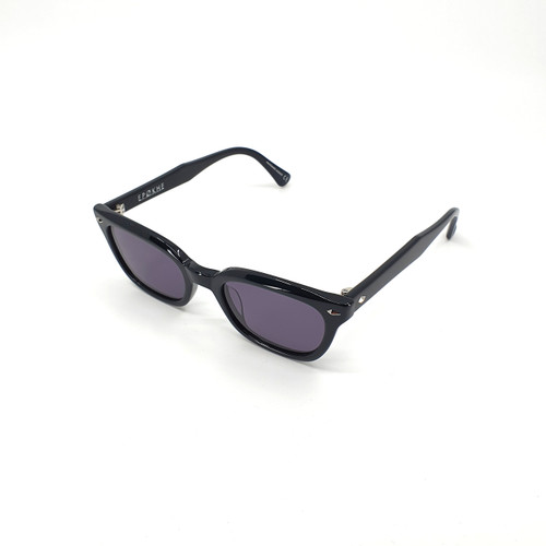 Epokhe Ceremony Sunglasses in Black Polished Black