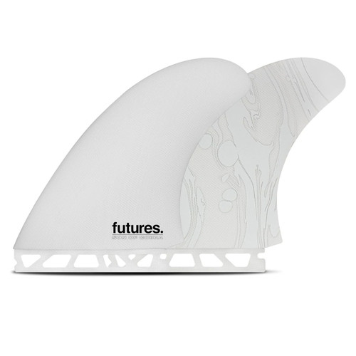 Futures Son Of Cobra Twin Fin Set in Grey Marble