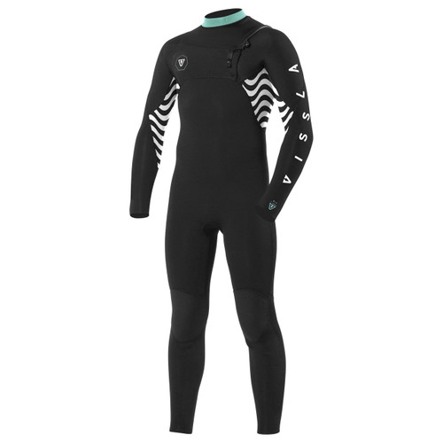 Vissla 3x2 Seven Seas Shredder CZ Steamer Boys in Black