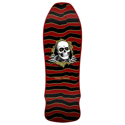 Powell Peralta Ripper Geegah Maroon Skateboard Deck