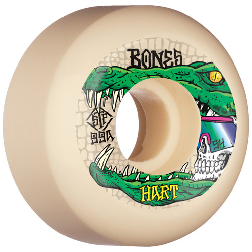 Bones STF Hart Gator Skull 54MM Skate Wheels