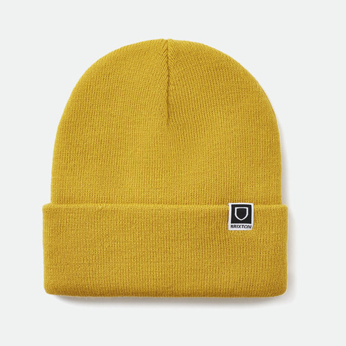 Brixton Harbor Beta Watch Cap Beanie in Mustard