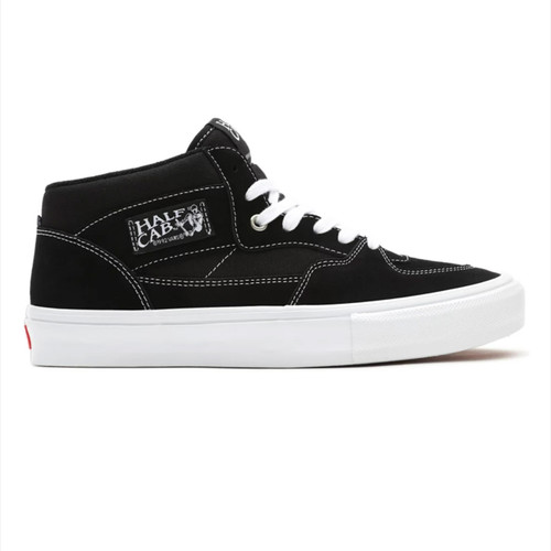 Vans Skate Half Cab Shoes Mens in Black White