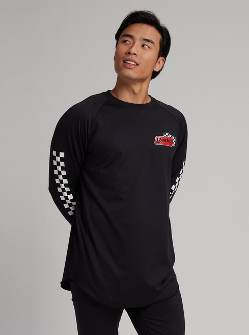 Burton Roadie Tech Tee Mens in True Black