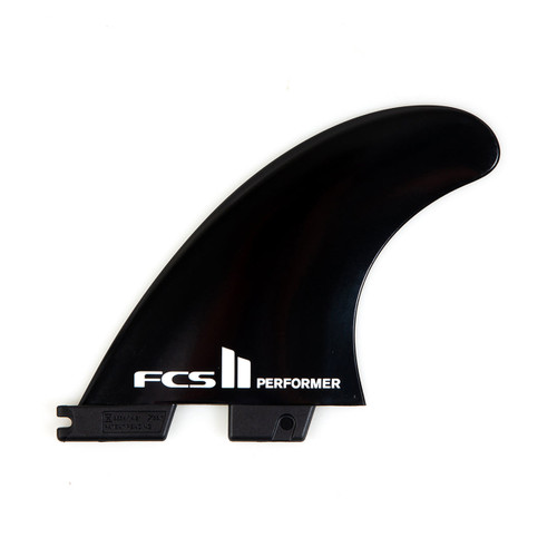 FCS II Performer Medium Thruster Fin Set in Black