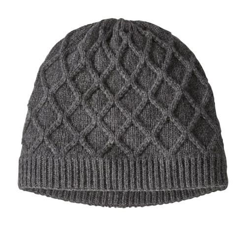 Patagonia Honeycomb Knit Beanie Womens in Noble Grey