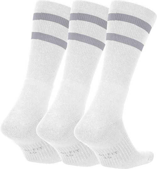 Nike SB Crew 3 Packs Socks Mens in White