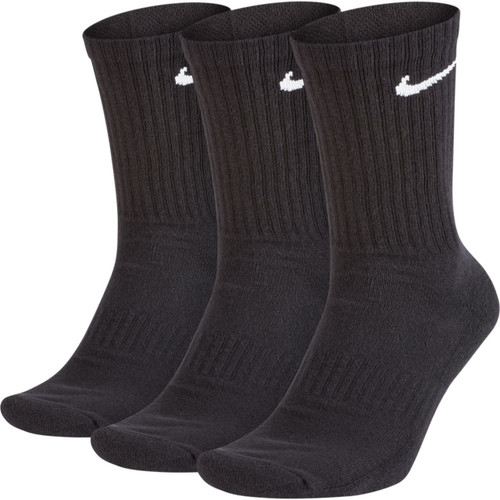 Nike Everyday Cushion Crew 3 Pack Socks Mens in Black White