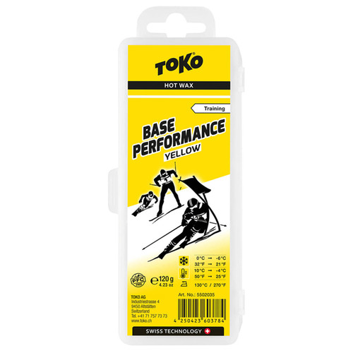 Toko Base Performance Wax 120g Yellow